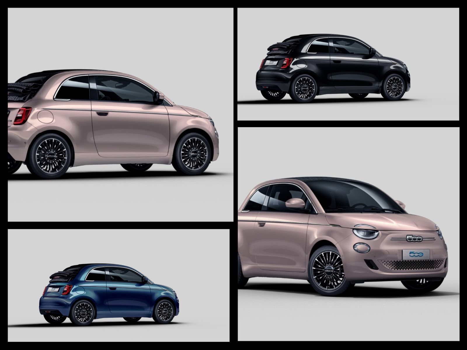 Fiat 500e "La Prima" Cabrio 42 kWh - Sonne - Cabrio -