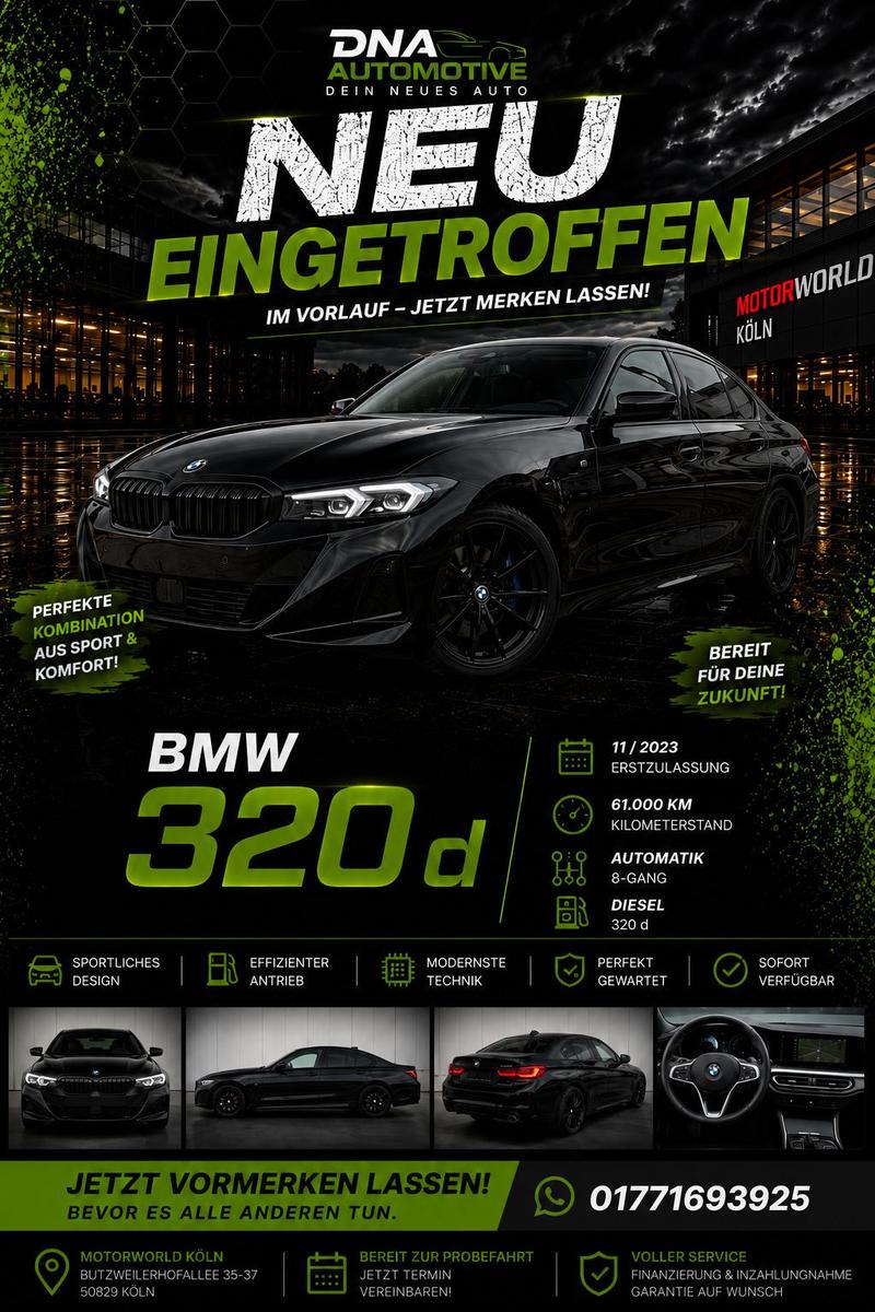 BMW 320 Limousine 320 d M Sport+BMW GARANTIE