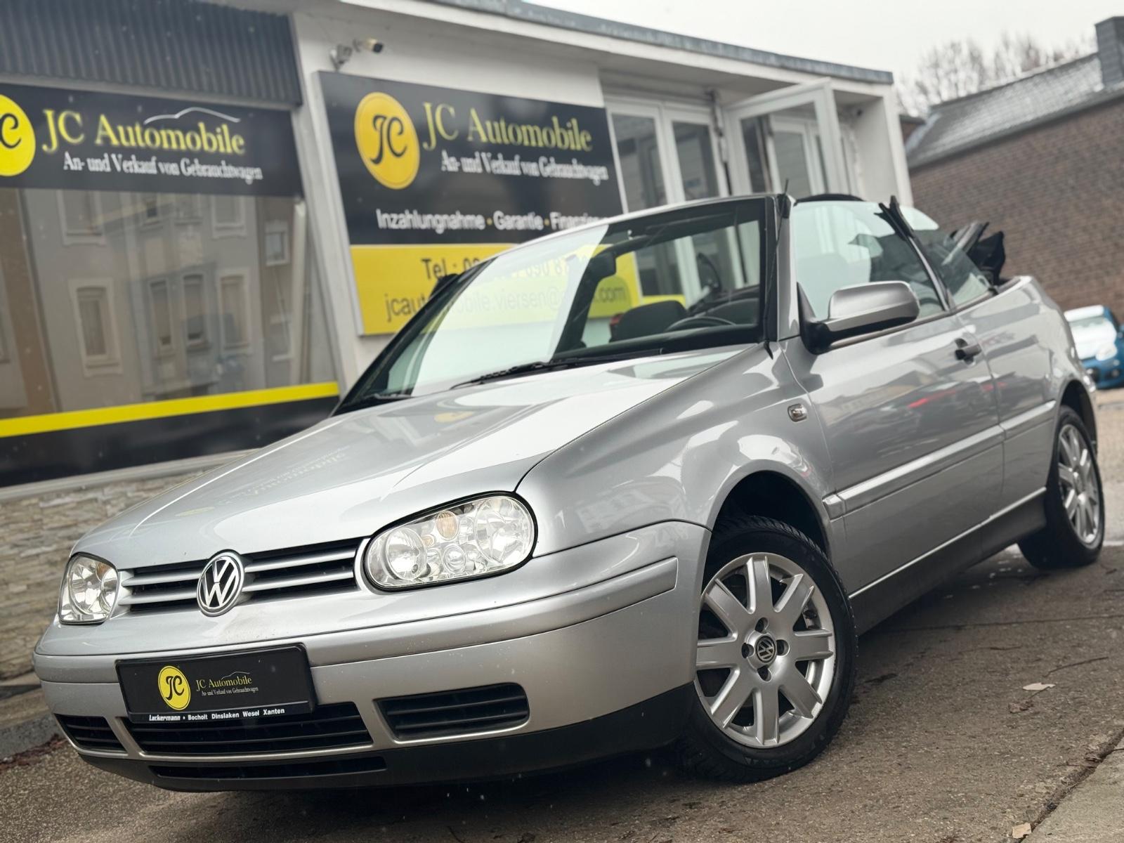 Volkswagen Golf 2.0 Comfortline Cabrio 1.Hand TÜV neu*TOP*
