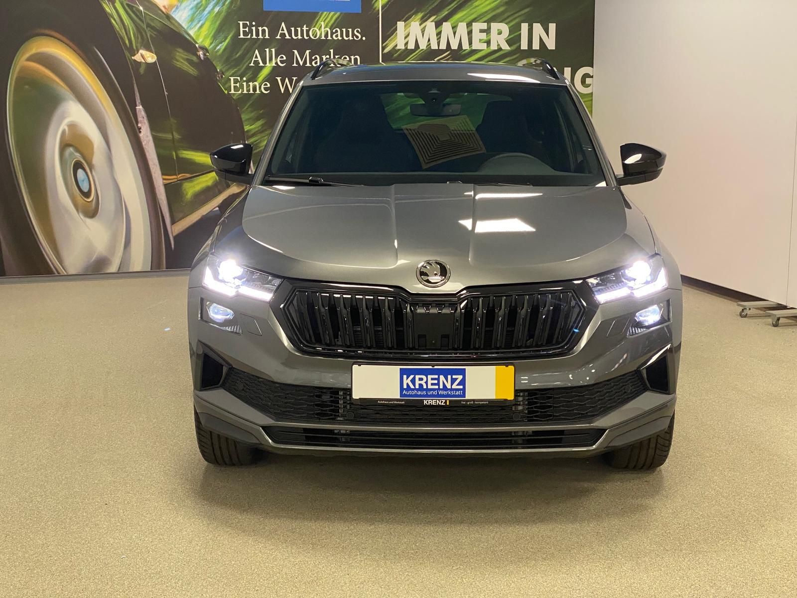 Fahrzeugabbildung SKODA Karoq 1.5 TSI SPORTLINE+5J GA+MATRIX+ACC+360+AHK