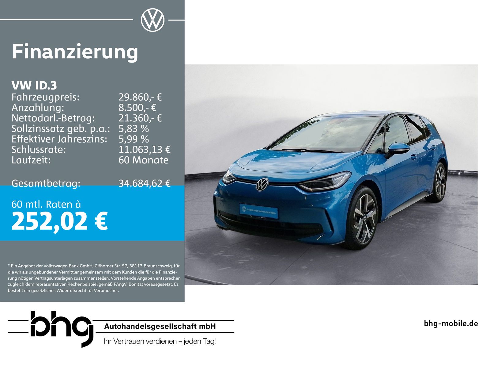 Volkswagen ID.3 Pro KAMERA PANO KEYLESS ACC DCC IQ-LI foto 1