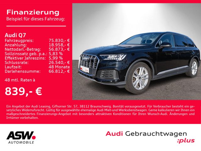 Audi Q7 50TDI quattro tiptronic Navi Matrix 7-Sitzer