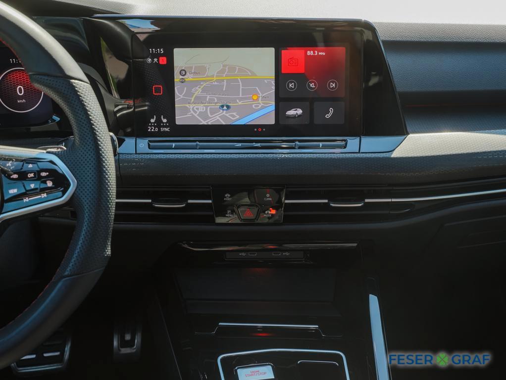 Volkswagen Golf 8 GTI Clubsport Black Akra Matrix Navi Pano, миниатюра 9