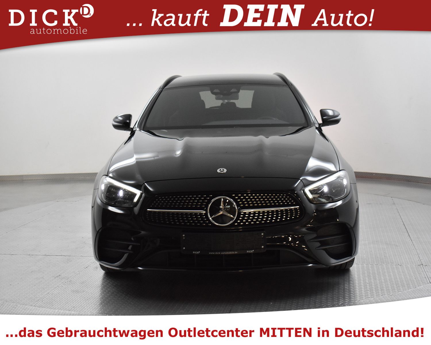 MERCEDES-BENZ E300de 2X AMG Line 4Mat NIGHT+WIDES+STDHZ+KAM+AC - Image 3