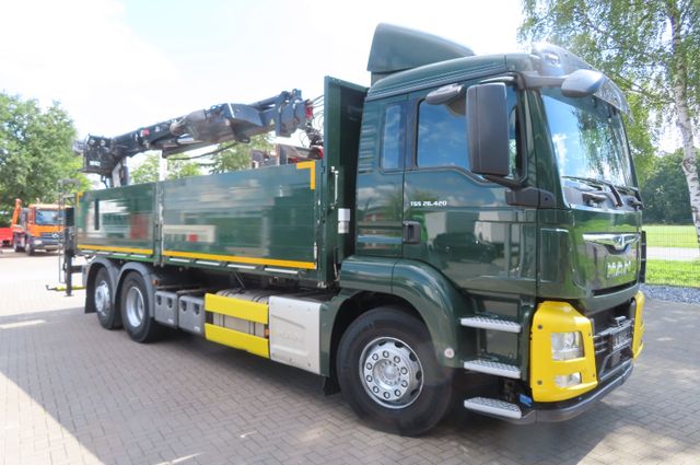 MAN TGX 26.500 6x2 - Baustoff - Kran HIAB