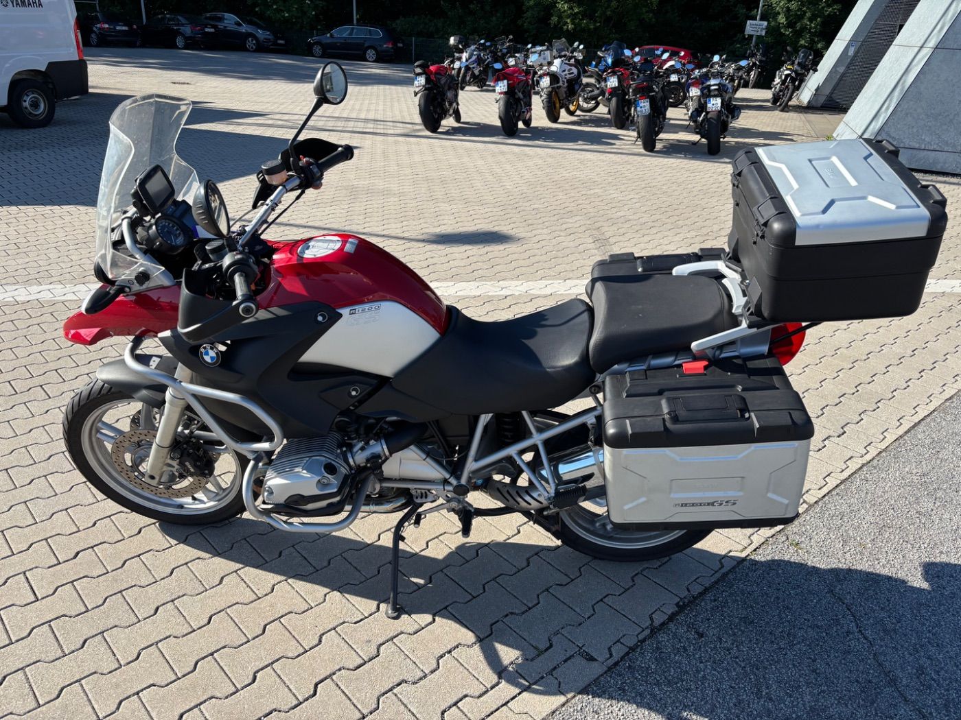 Fahrzeugabbildung BMW R 1200 GS Topcase Seitenkoffer