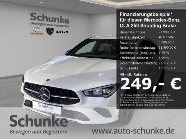 Mercedes-Benz CLA 250 Shooting Brake EU6d Navi Leder Digitales