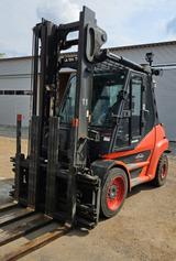 Linde H80D-03 Dieselstapler Gabelstapler 4-fach Bj2016 - Linde Frontstapler