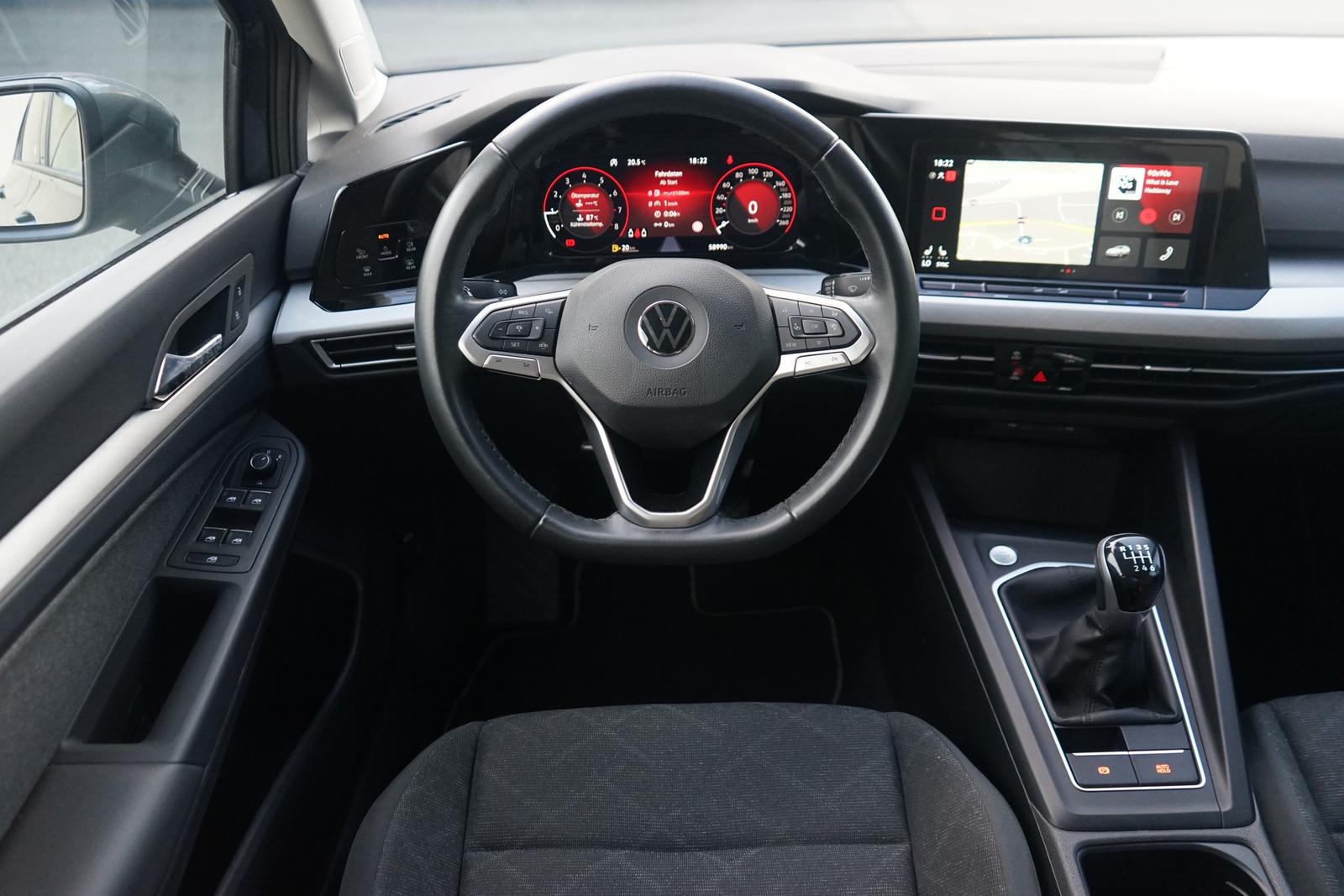 Volkswagen Golf VIII 1.5 TSI Life LED Navi ACC App-Connect, миниатюра 9