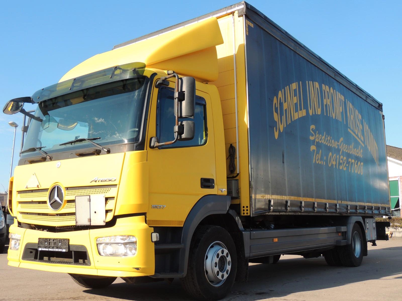 Mercedes-Benz 1527 LL Tautliner/2.000 kg LBW/Edscha