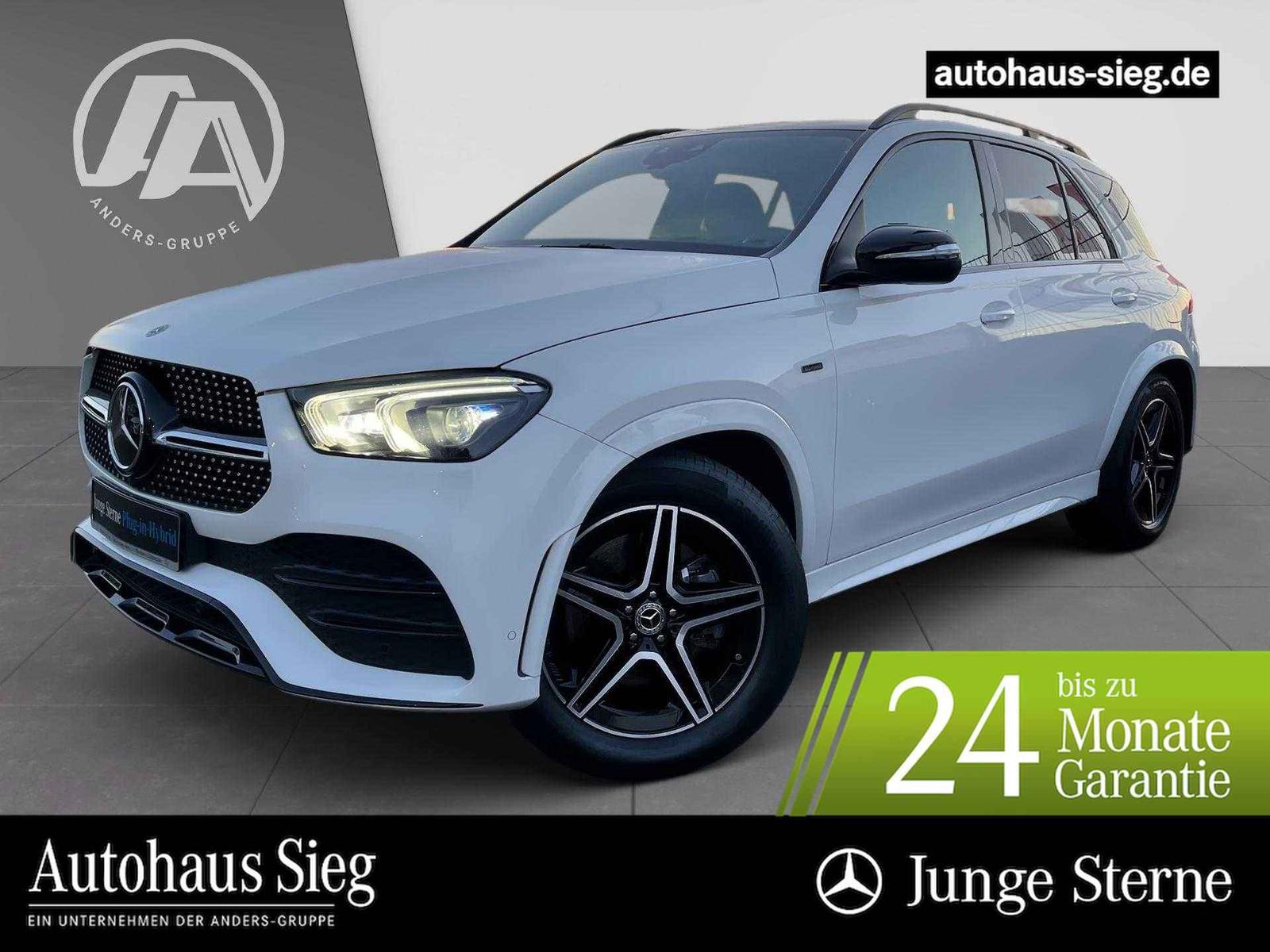 Mercedes-Benz GLE 350 de 4M AMG+MBUX+Night+Pano+Distr+AHK+LED