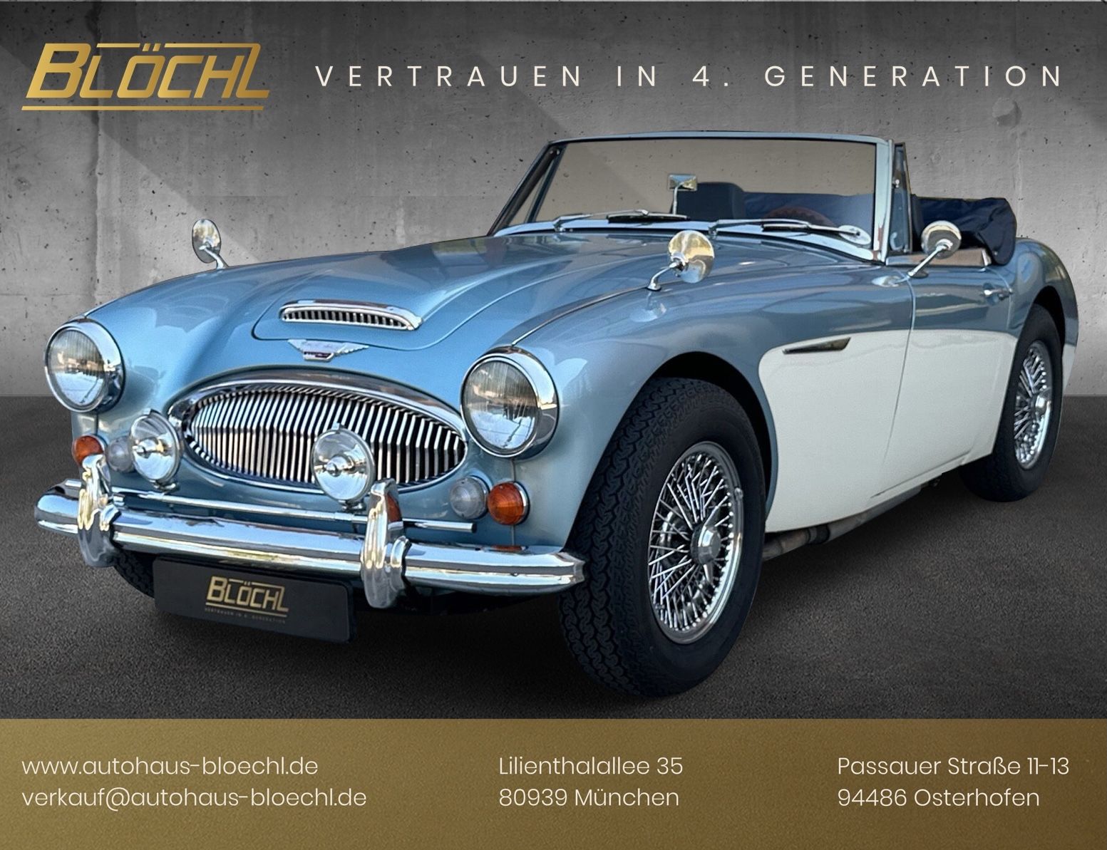 AUSTIN HEALEY 3000 Mk. III*BJ8*Restauriert* – Ansicht 1 von 17