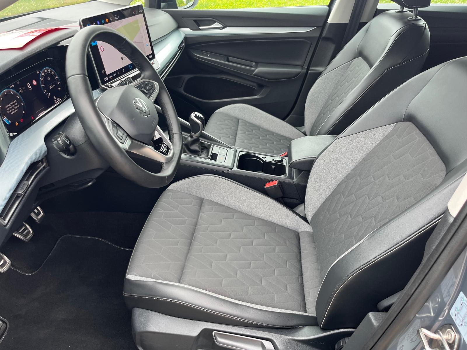 Volkswagen Golf VIII Lim. 1.5 TSI Goal mit NAVI+PDC+LED, миниатюра 25