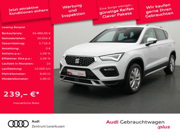 Seat Leasingangebot: Seat Ateca Xperience DSG NAVI AHK VIRT ACC LEDER KAM