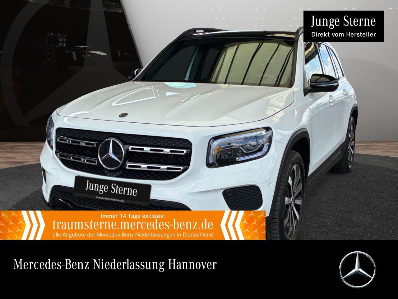 MERCEDES-BENZ GLB 200 Prog/Night/Pano/Mbeam/AHK/Kam/Navi+/Ambi