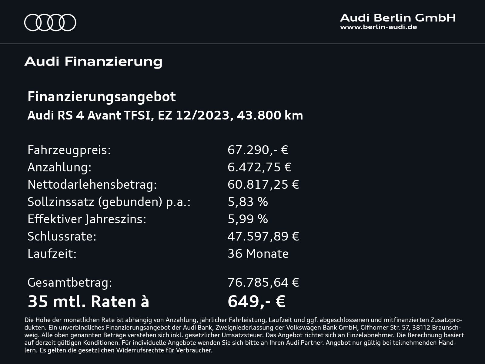 Audi RS4 - Bild 4