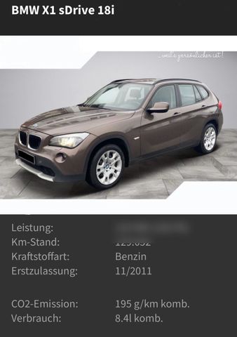 BMW X1 sDrive E84 18i Automatic