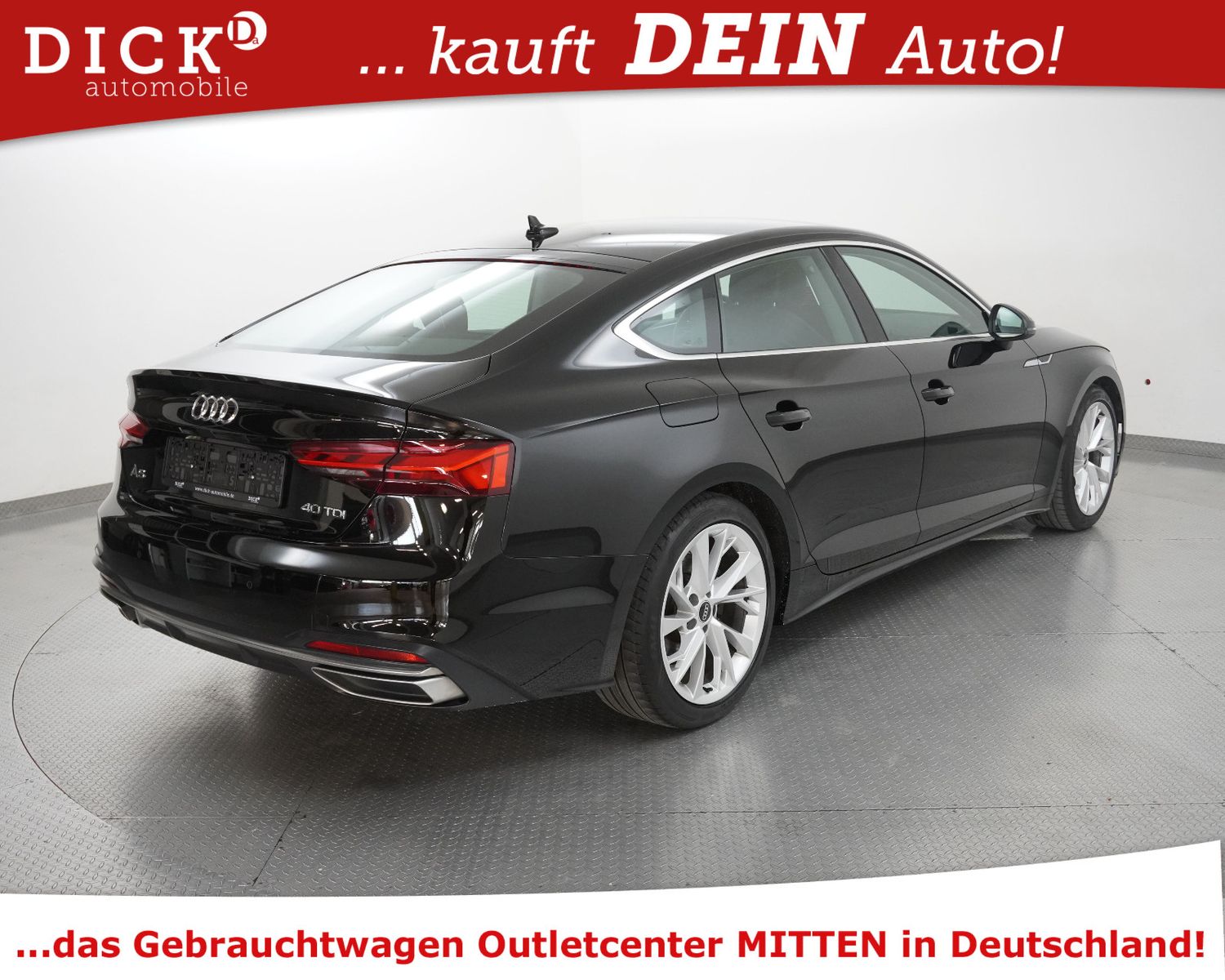 Fahrzeugabbildung Audi A5 SB 40d S-Tr. Advan Sport NAVI+LED+ACC+SHZ+18"