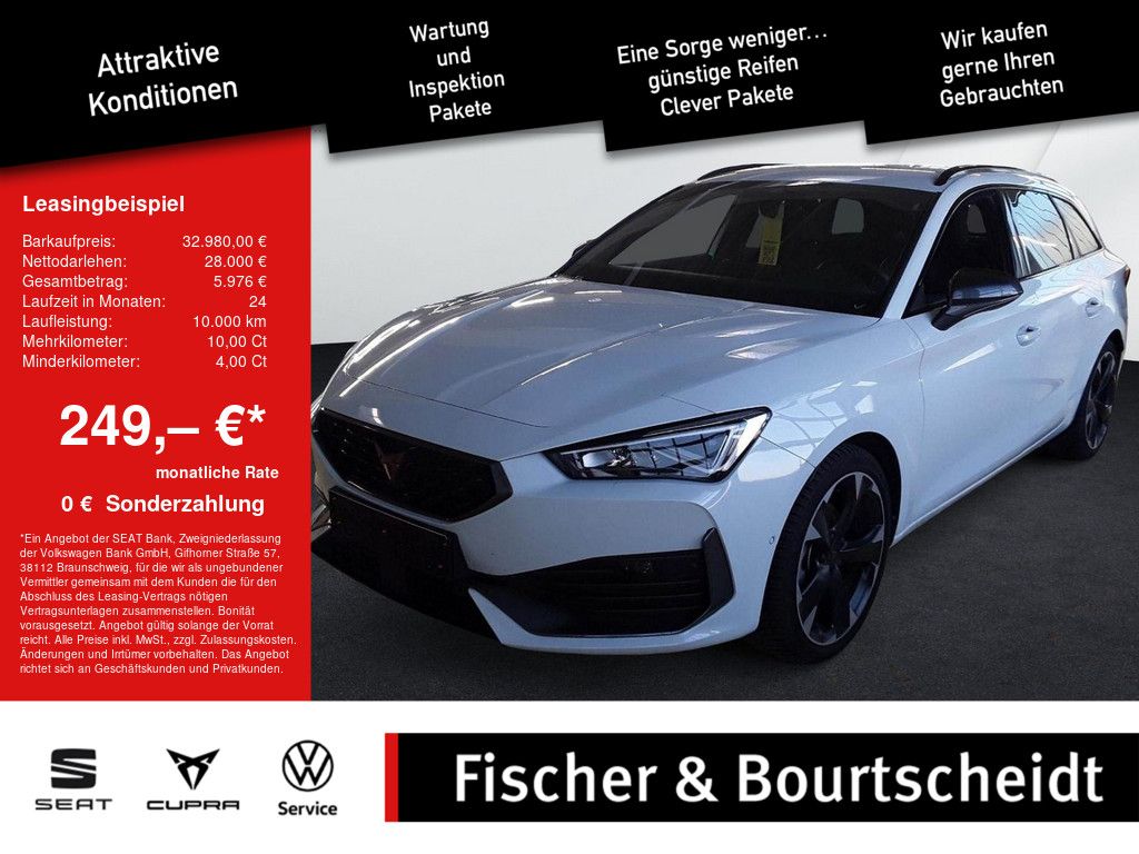 Cupra Leon Sportstourer 1.5 TSI NAV ACC KAM LED SHZ