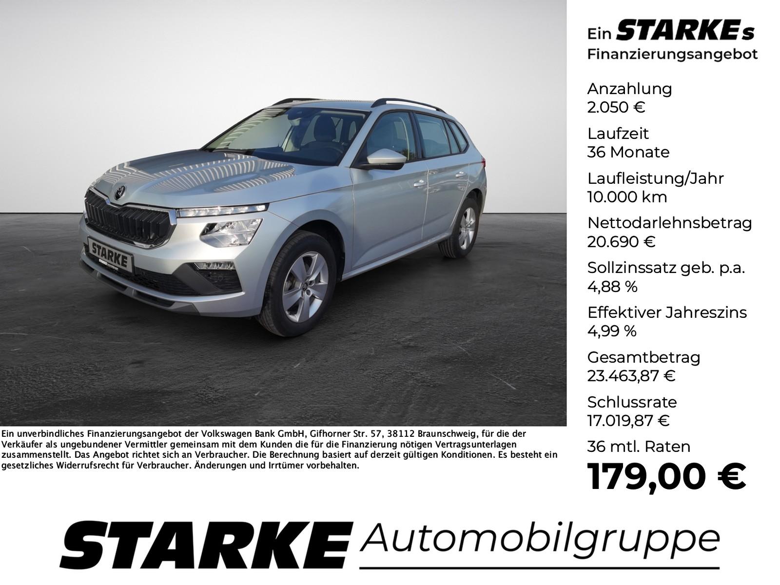 Skoda Kamiq 1.0 TSI DSG Selection  LED Kamera PDC LM T