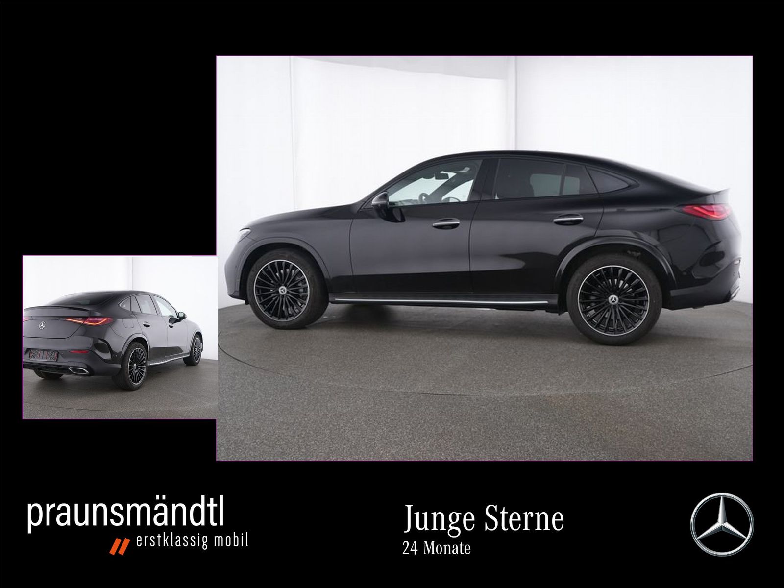 Mercedes-Benz GLC 300 4M Coupe AMG Night AHK/360°/Pano/Tot/20"