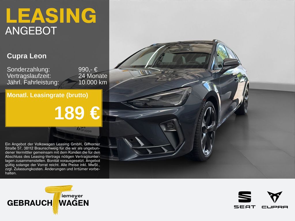 Cupra Leon Sportstourer 2.0 TDI DSG AHK KAMERA SUPERSP