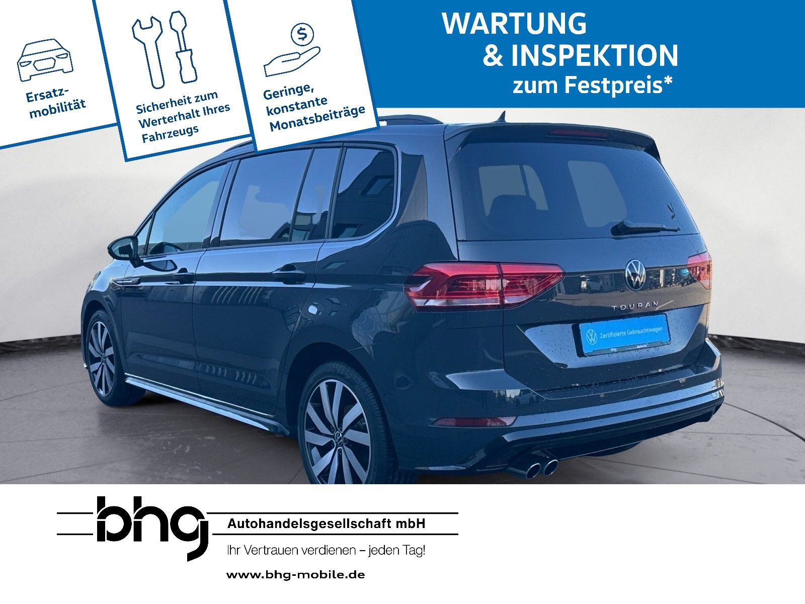 Volkswagen Touran 2.0 TDI DSG Highline R-Line 7-Sitzer AHK foto 4