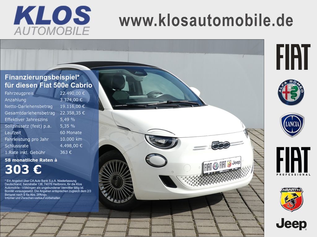 Image of Fiat 500e