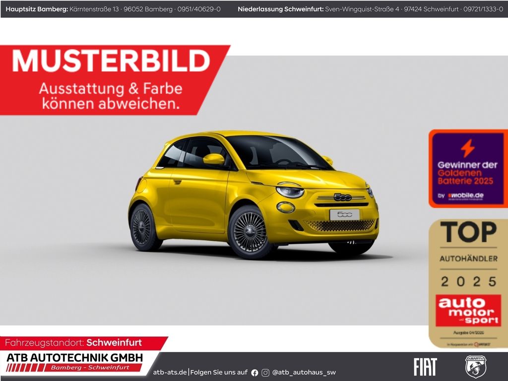 500 TORINO-EDITION Hybrid 1.0 48 kW (65 PS) Digi