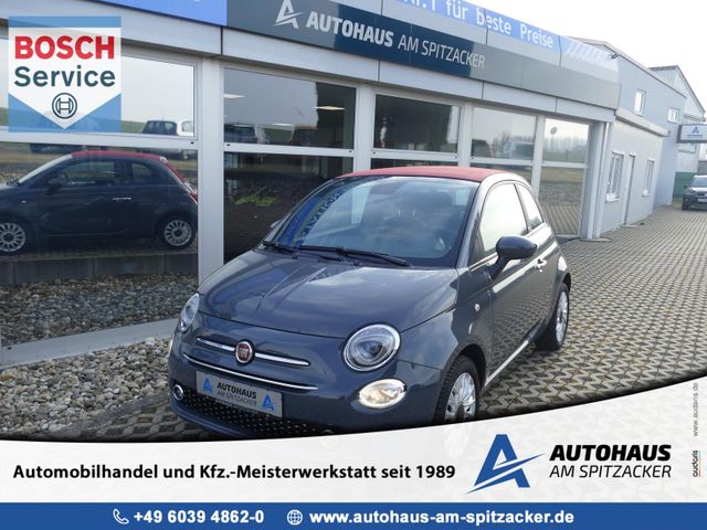 Fiat 500C Lounge Hybrid Apple/Android *Rotes Dach*