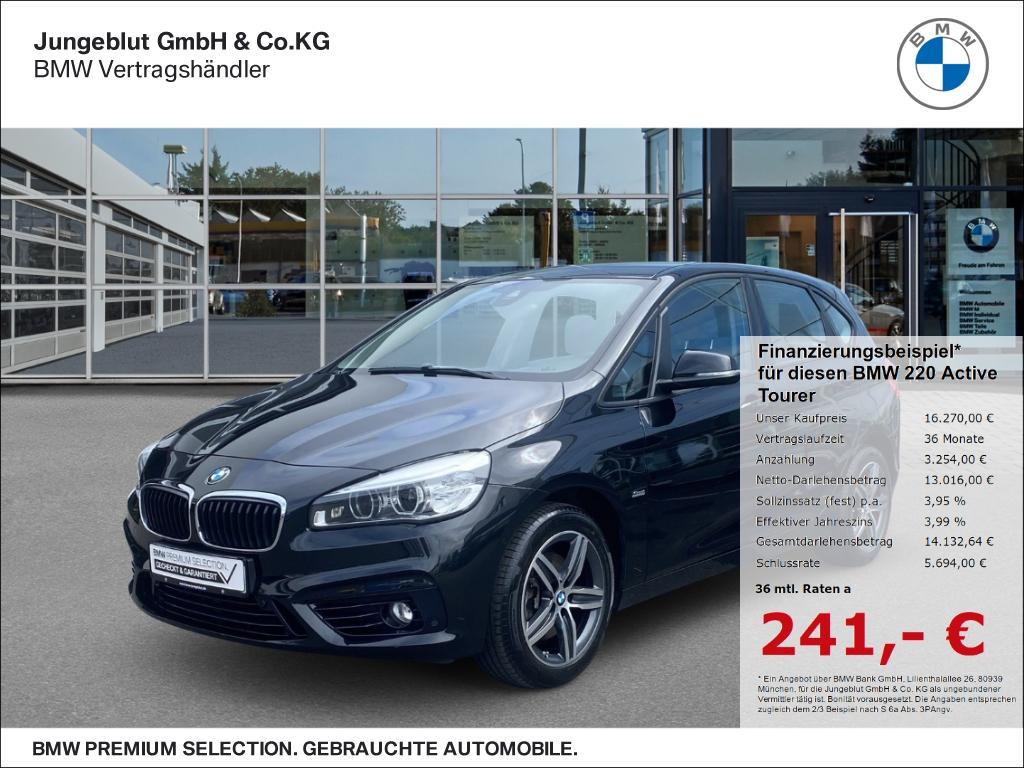 BMW 220 Active Tourer i Sport Line AHK/Navi/Sportsit