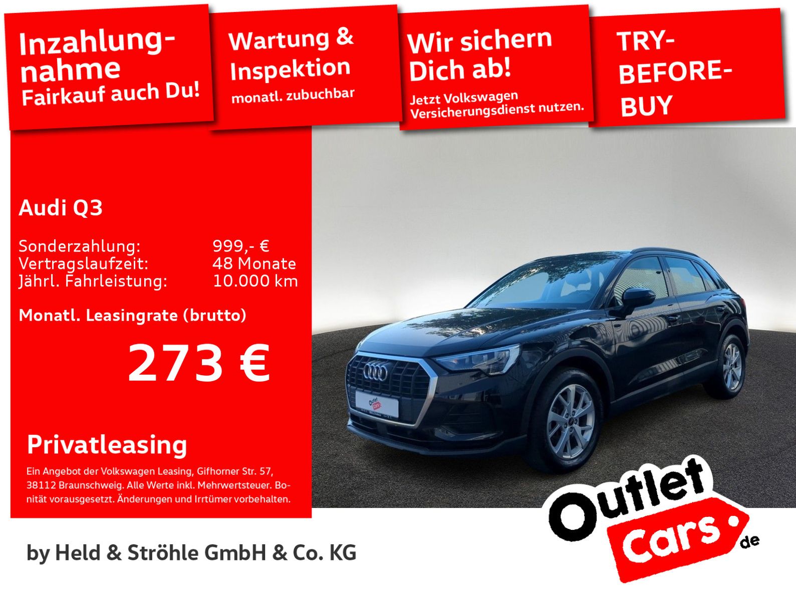 Audi Q3 45 TFSI e LED NAV PDC SHZ EL-HECKKL. VIRTUAL