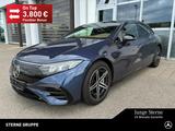 Mercedes-Benz EQS 580 4M AMG Night Hyperscr. 4xMassage Fond TV - blaue Mercedes-Benz EQS