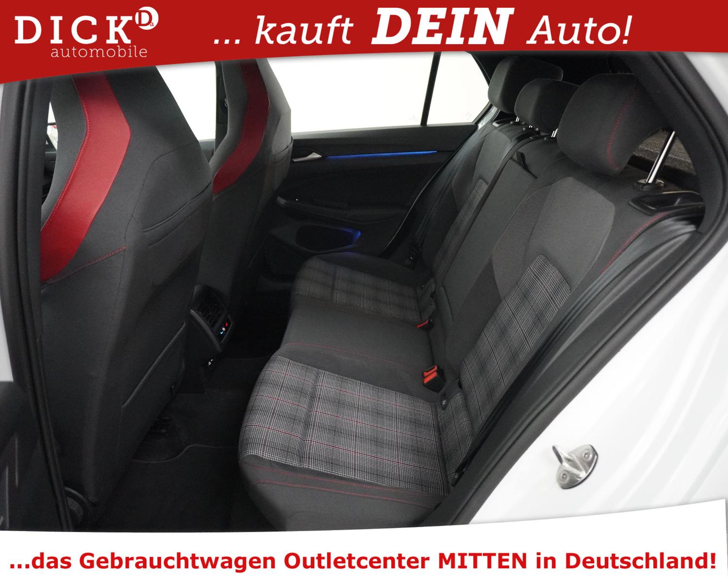 Volkswagen Golf VIII 2.0 TSI GTI >IQ LED+VIRTU+KAM+NAVI+SHZ, миниатюра 19