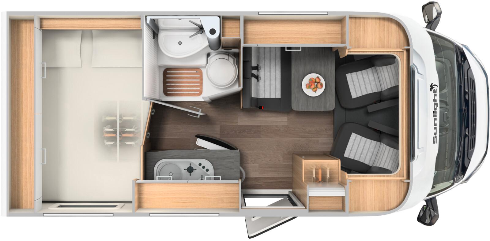 Sunlight Adventure V 60 SAT-TV#SOLAR#NAVI#TOP