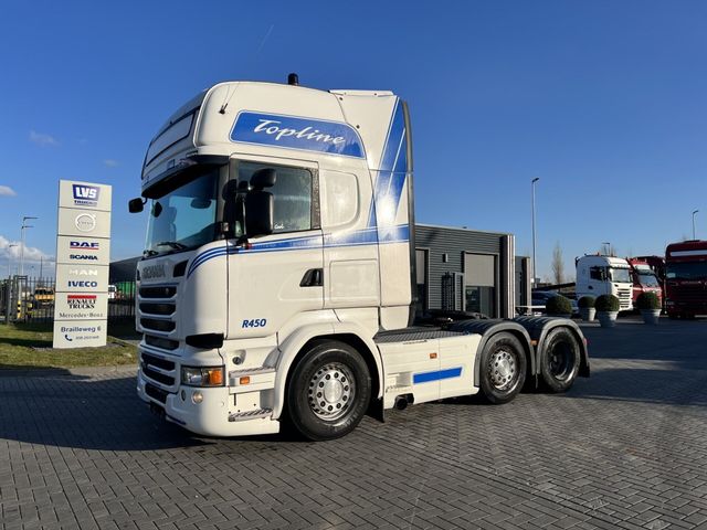 Scania R450 6x2 Topline trekker Steering / 2x Tank / Fu