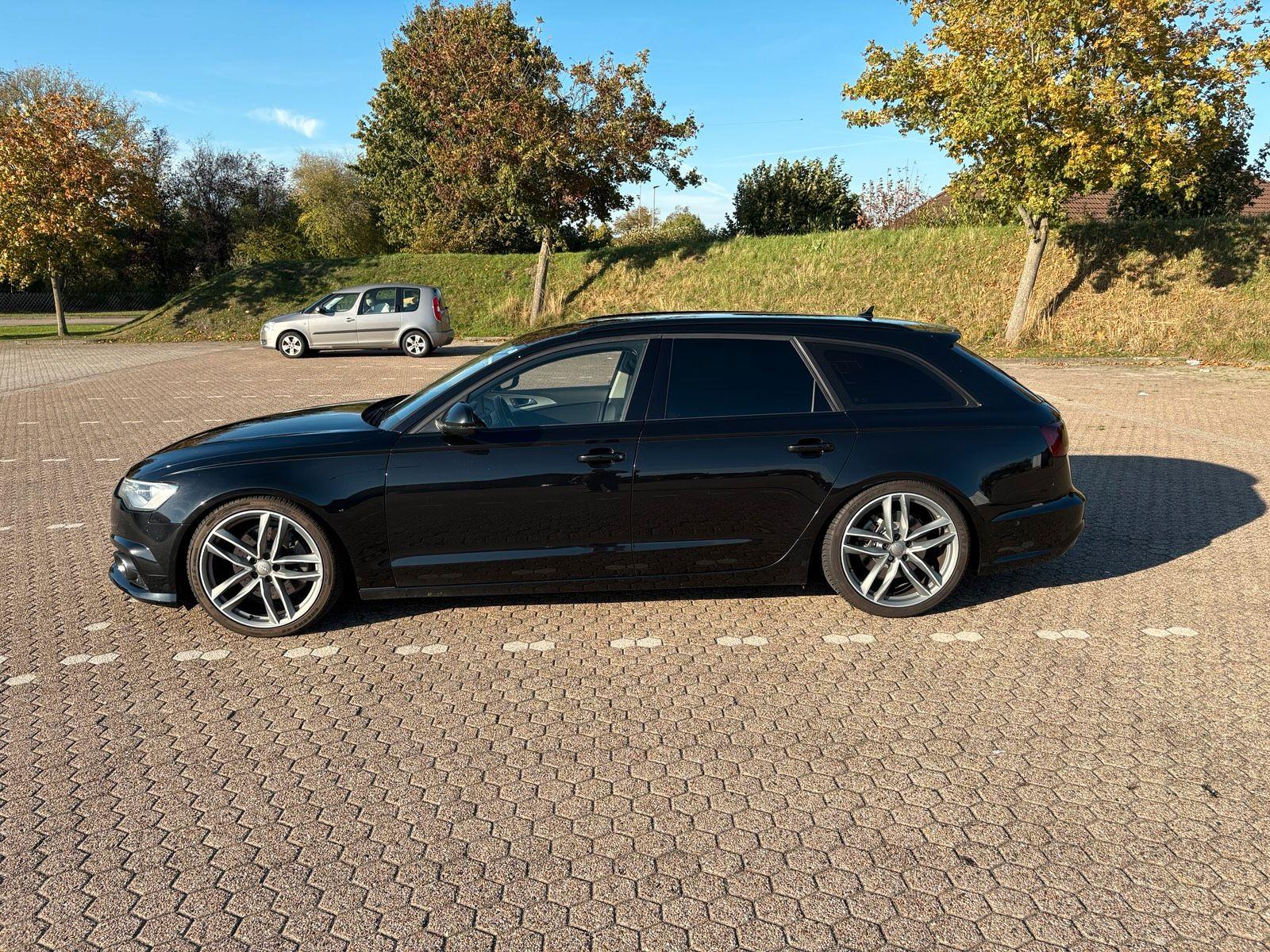 Audi A6 2012 — rear view