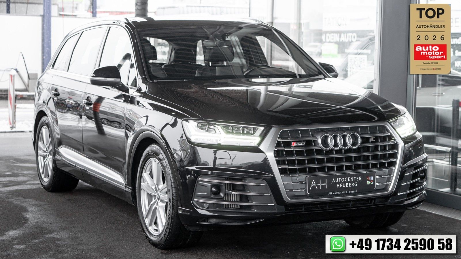AUDI SQ7 4.0TDI QUATTRO*7SITZER*ACC*SPUR*TOT*KAM*LUFT