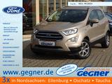 Ford EcoSport 125PS Autm. Titanium Navi Winter B&O - mit Benzin-Antrieb: Beige, Kleinwagen