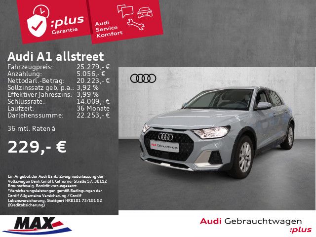 Audi A1 allstreet 30 TFSI VCP+ACC+EINPARKHILFE+DAB