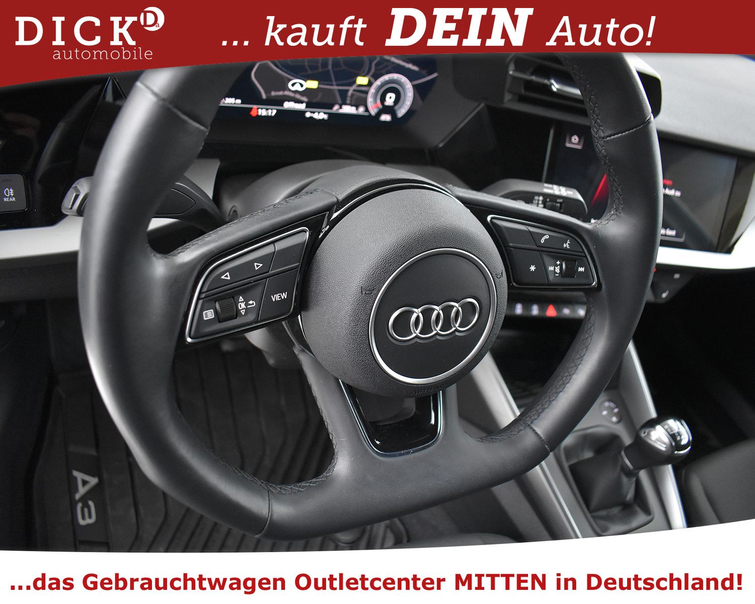 AUDI A3 SB 35d >VIRTUAL+NAVI+LED+SHZ+PARK+ACC+DAB+MFL - Image 15