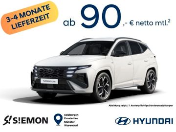 Hyundai Leasingangebot: Hyundai TUCSON N-Line 1.6 T-GDI 110 kW MY26 7-Gang-DCT