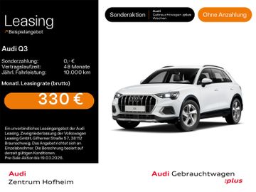 Audi Leasingangebot: Audi Q3 35 TFSI advanced S tro*LED*Virtual*Navi+*Kame