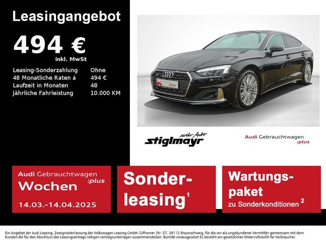 Audi A5 Sportback Advanced S-line 40 TFSI quattro 19´