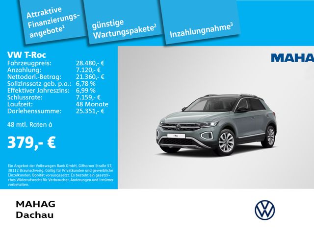 Volkswagen T-ROC 1.5 TSI Style LED+IQ.Drive Navi ParkAssist