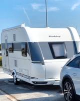 Hobby De Luxe 490 KMF ETB|Klima|Mover|Markise|FBH - Hobby Wohnwagen 490