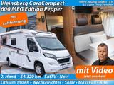 Weinsberg CaraCompact 600 MEG Edition Pepper Viele Extras - Weinsberg Me