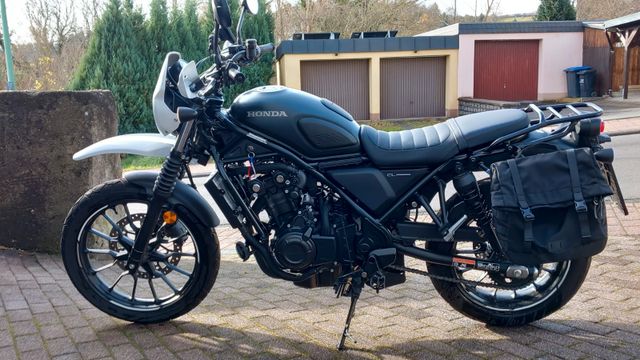 Honda CL500 mit einmaliger Topausstattung