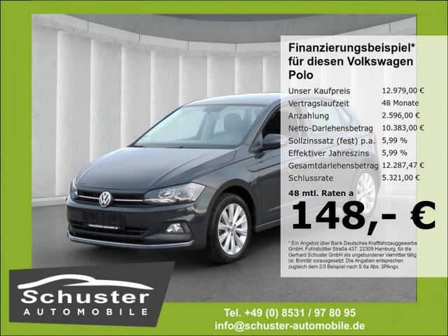 Volkswagen Polo VI Highline 1.6TDI*Navi SHZ PDCv+h Nebelsch