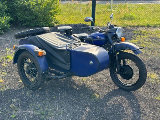 Ural IMZ 8.103 Tourist Gespann Restauriert Oldtimer